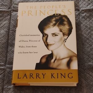 The People's Princess Book by Larry King Princess Diana 2007